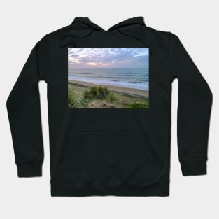 A view over Cart Gap beach Hoodie